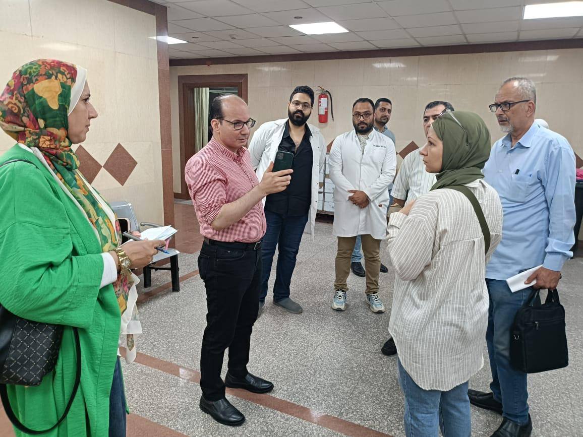 «الجزار» يتفقد مستشفيي «عين شمس العام» و«منشية البكري» ويُراجع تشغيل وحدات العناية المركزة