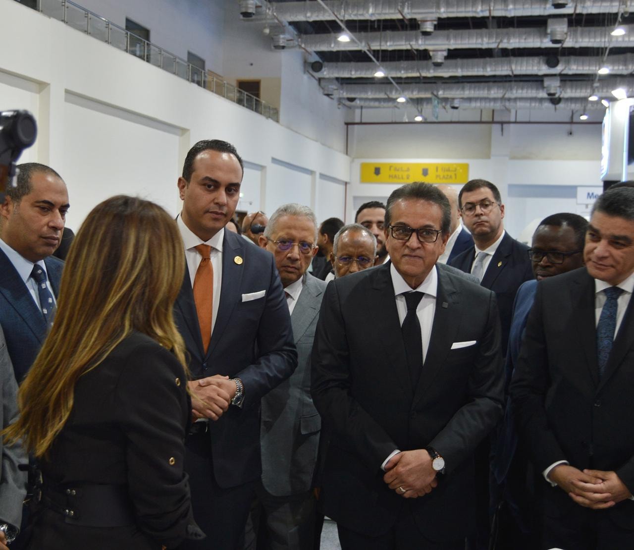خلال فعاليات اليوم الأول للمعرض والمؤتمر الطبي الأفريقي الرابع Africa Health Excon 2025