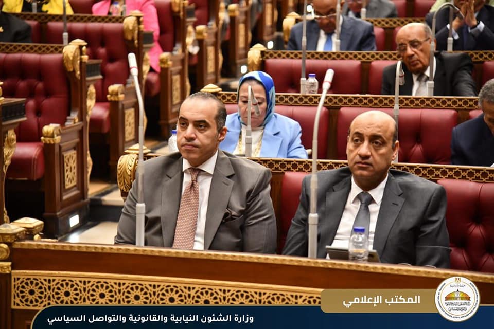 وزير الشئون النيابية يحضر جلسة مجلس الشيوخ لمناقشة آليات وزارة التربية والتعليم في غرس القيم ومكافحة ظواهر التنمر والعنف