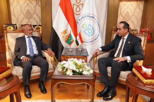 مصر وموريتانيا تبحثان تعزيز التعاون الصحي على هامش ملتقى Africa Health ExCon 2025