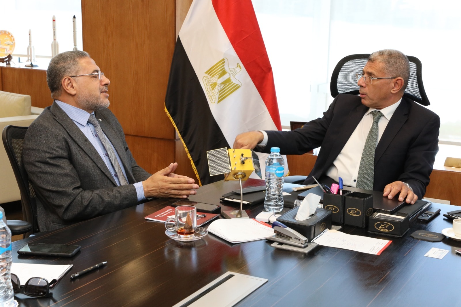 تعاون بحثي جديد بين وكالة الفضاء المصرية والمركز القومي لبحوث المياه لدعم الأمن المائي