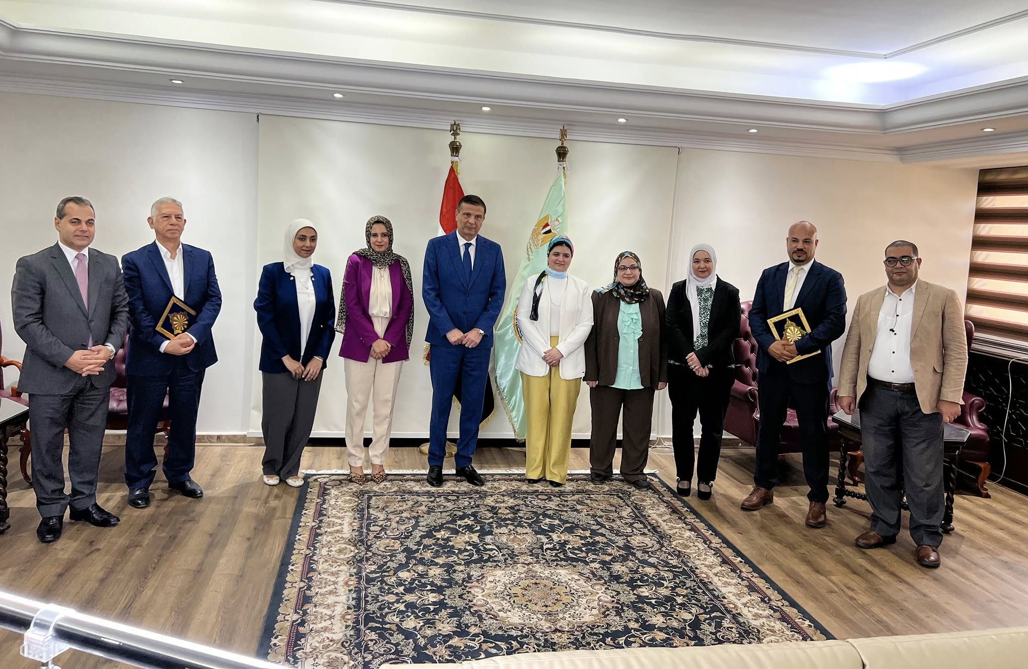  وزير الزراعة ومنصة «حوار» يكرمان أصحاب المبادرات الأعلى تقييمًا في القطاع الزراعي