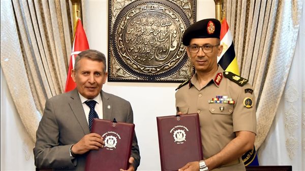  الكلية الفنية العسكرية توقع عقد اتفاق مع شركة الإنتاج الحربى للمشروعات والاستشارات الهندسية