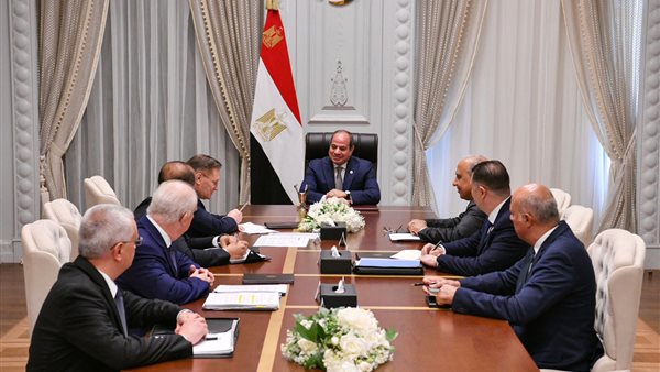 السيسي يبحث تطورات إنشاء المحطة النووية بالضبعة