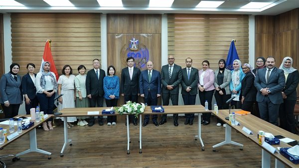 “الغمراوى” يستقبل رئيس منظمة فريق عمل المواءمة العالمية لتعزيز التعاون المشترك